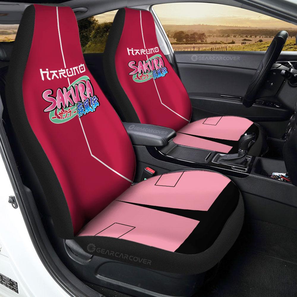 Sakura Shippuden Car Seat Covers Custom Anime Car Interior Accessories - Gearcarcover - 1