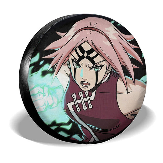 Sakura Spare Tire Covers Custom For Fans - Gearcarcover - 2