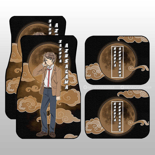 Sakuta Azusagawa Car Floor Mats Custom Bunny Girl Senpai Car Accessories - Gearcarcover - 1