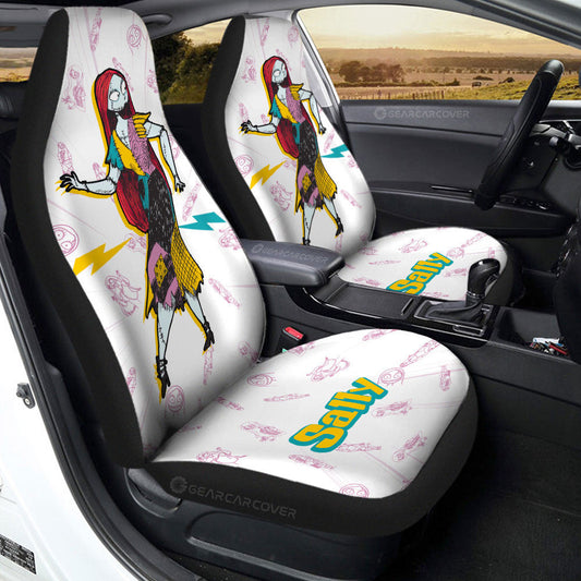 Sally Car Seat Covers Custom Cartoon Car Accessories - Gearcarcover - 1