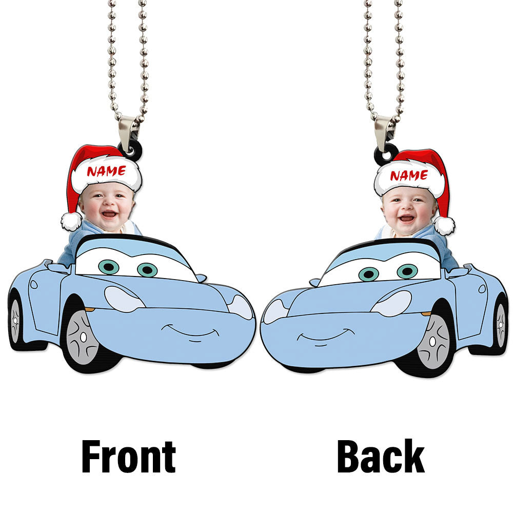 Sally Carrera Ornament Personalized Christmas Baby Collection - Gearcarcover - 4