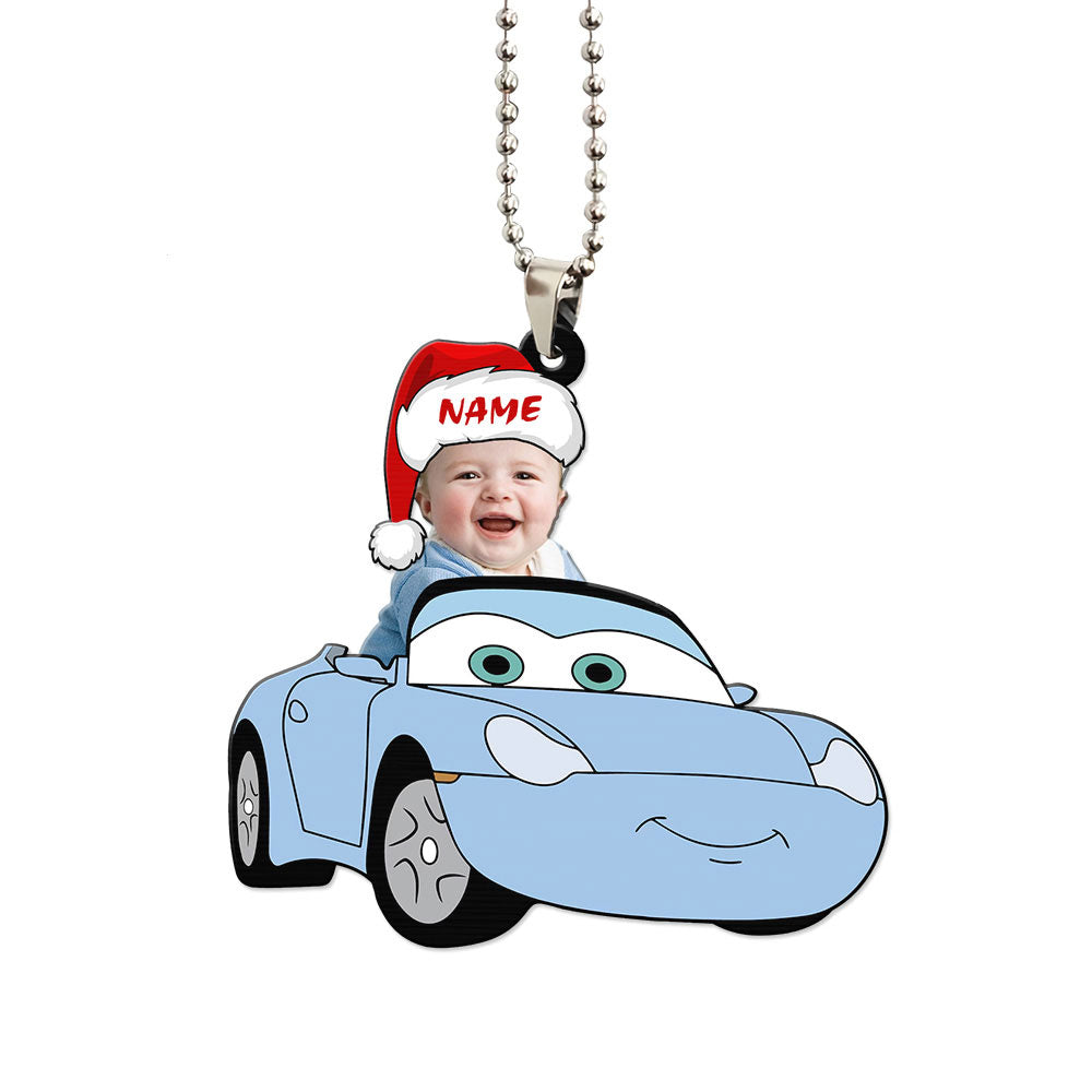 Sally Carrera Ornament Personalized Christmas Baby Collection - Gearcarcover - 1