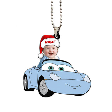 Sally Carrera Ornament Personalized Christmas Baby Collection - Gearcarcover - 1