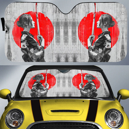 Samurai Car Sunshade Custom Car Accessories - Gearcarcover - 1