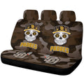 San Diego Padres Car Back Seat Covers Skull Theme Collection - Gearcarcover - 1