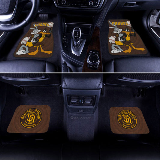 San Diego Padres Car Floor Mats Custom Car Accessories - Gearcarcover - 2
