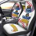 San Diego Padres Car Seat Covers Stitch Theme Collection - Gearcarcover - 1