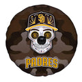 San Diego Padres Spare Tire Covers Camera Hole Skull Theme Collection - Gearcarcover - 4