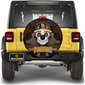 San Diego Padres Spare Tire Covers Camera Hole Skull Theme Collection - Gearcarcover - 1