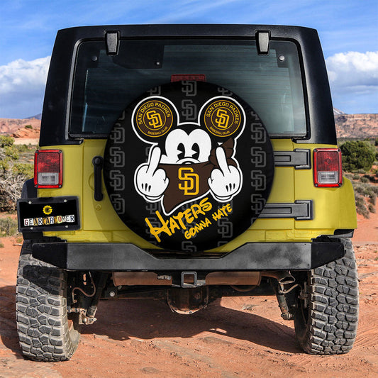 San Diego Padres Spare Tire Covers Custom Car Accessories - Gearcarcover - 2