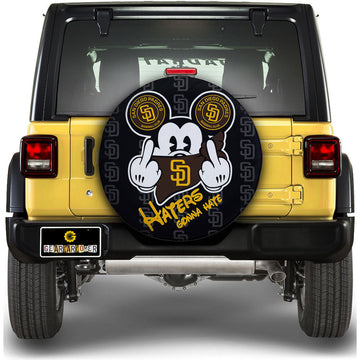 San Diego Padres Spare Tire Covers Custom Car Accessories - Gearcarcover - 1