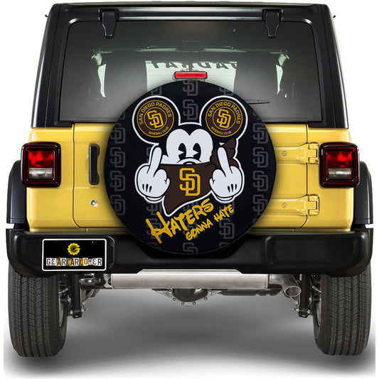 San Diego Padres Spare Tire Covers Custom Car Accessories - Gearcarcover - 1