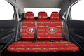 San Francisco 49ers Car Back Seat Covers Sporty Team Collection - Gearcarcover - 2