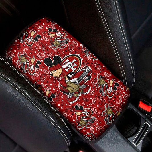 San Francisco 49ers Car Center Console Cover Cartoon Theme Collection - Gearcarcover - 1