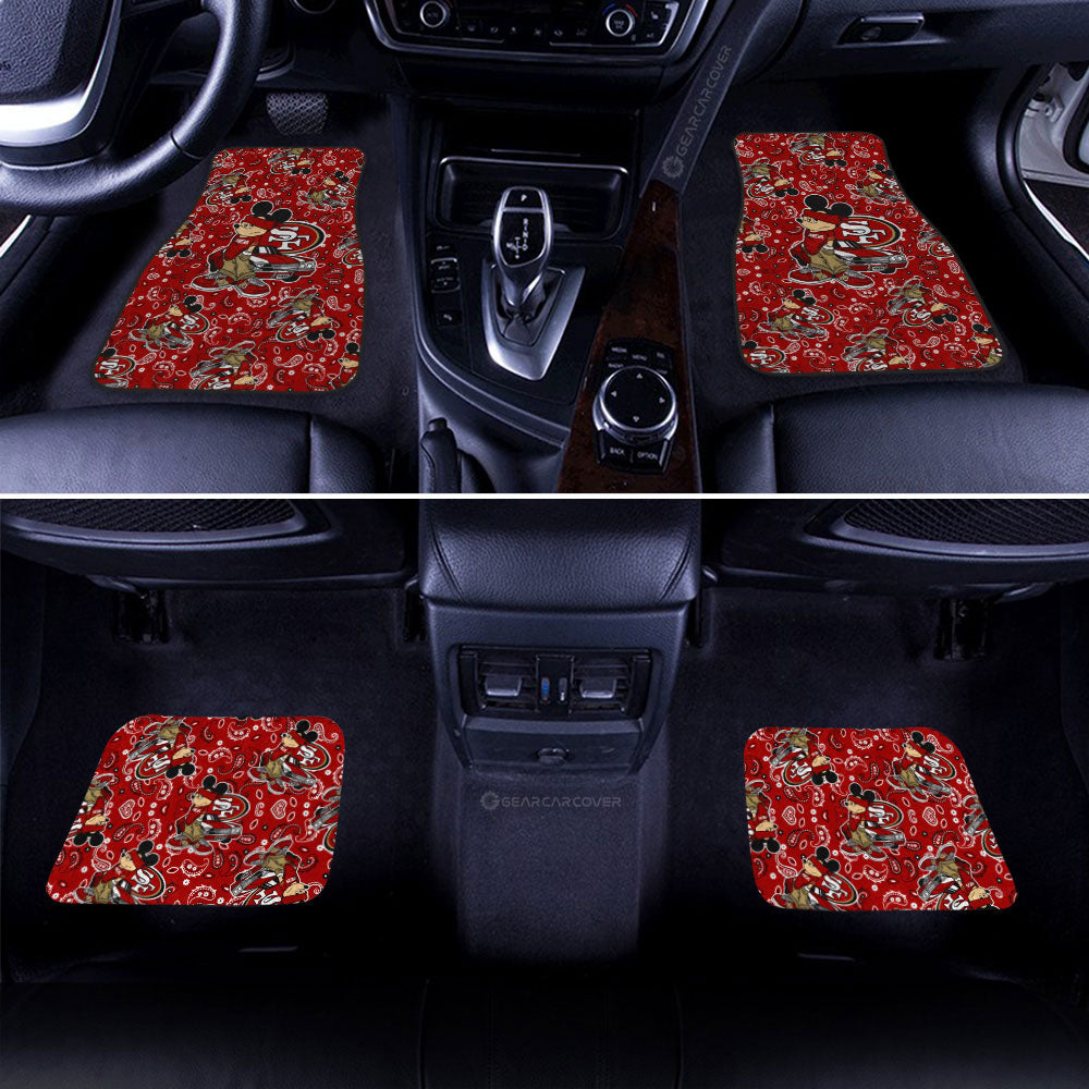 San Francisco 49ers Car Floor Mats Cartoon Theme Collection - Gearcarcover - 2