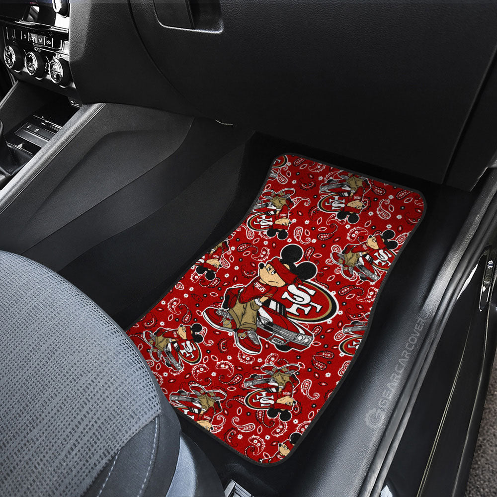 San Francisco 49ers Car Floor Mats Cartoon Theme Collection - Gearcarcover - 3