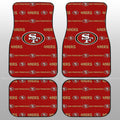 San Francisco 49ers Car Floor Mats Sporty Team Collection - Gearcarcover - 1