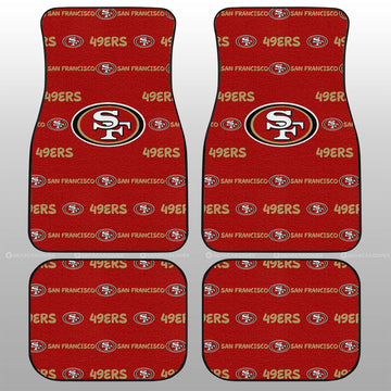 San Francisco 49ers Car Floor Mats Sporty Team Collection - Gearcarcover - 1