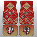 San Francisco 49ers Car Floor Mats Sporty Team Collection - Gearcarcover - 1