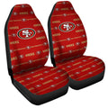 San Francisco 49ers Car Seat Covers Sporty Team Collection - Gearcarcover - 3