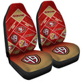 San Francisco 49ers Car Seat Covers Sporty Team Collection - Gearcarcover - 3
