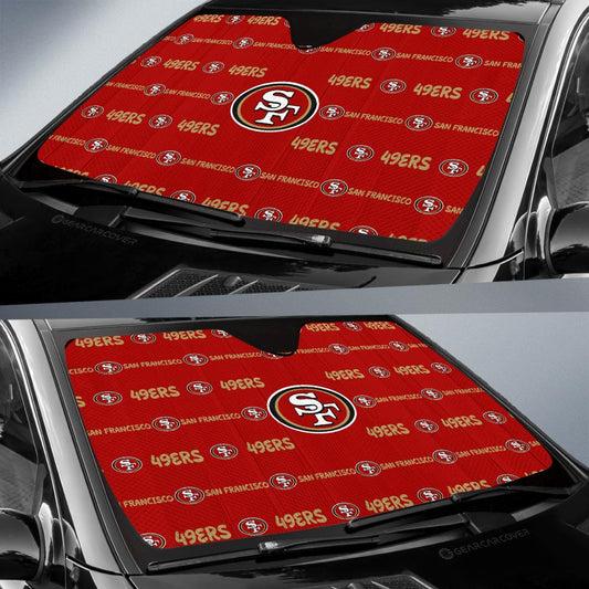 San Francisco 49ers Car Sunshade Sporty Team Collection - Gearcarcover - 2