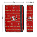 San Francisco 49ers Seat Belt Covers Sporty Team Collection - Gearcarcover - 1