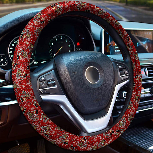 San Francisco 49ers Steering Wheel Cover Cartoon Theme Collection - Gearcarcover - 1