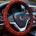 San Francisco 49ers Steering Wheel Cover Sporty Team Collection - Gearcarcover - 1