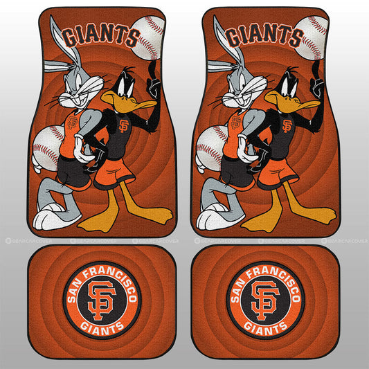 San Francisco Giants Car Floor Mats Custom Car Accessories - Gearcarcover - 1