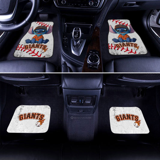 San Francisco Giants Car Floor Mats Stitch Theme Collection - Gearcarcover - 2