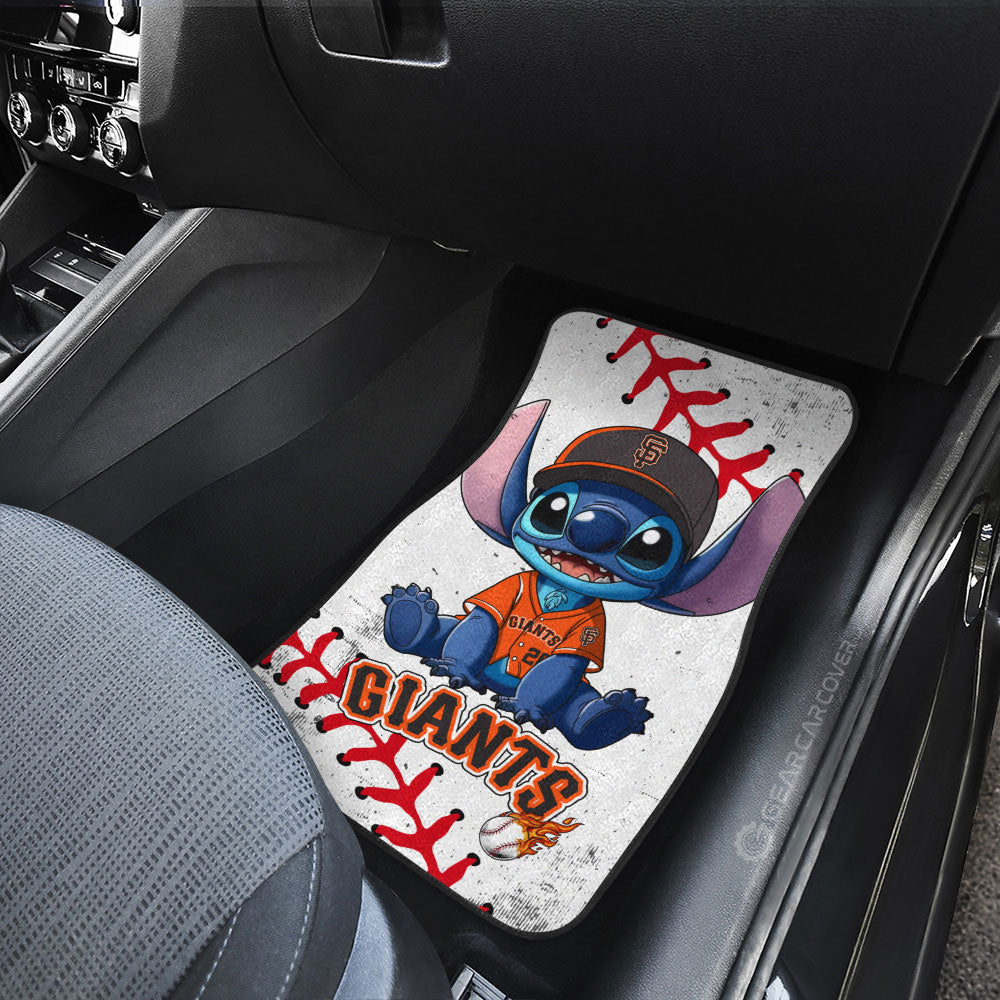 San Francisco Giants Car Floor Mats Stitch Theme Collection - Gearcarcover - 3