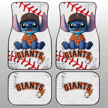 San Francisco Giants Car Floor Mats Stitch Theme Collection - Gearcarcover - 1