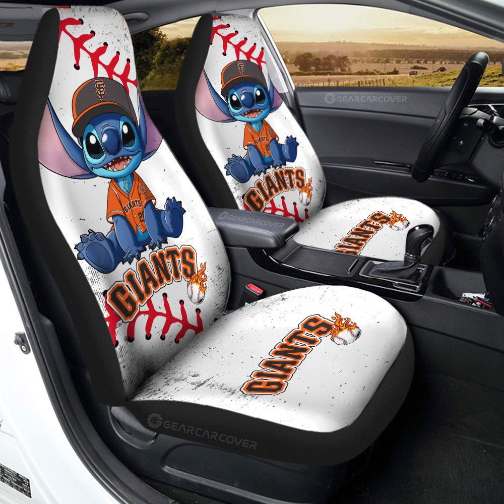 San Francisco Giants Car Seat Covers Stitch Theme Collection - Gearcarcover - 2
