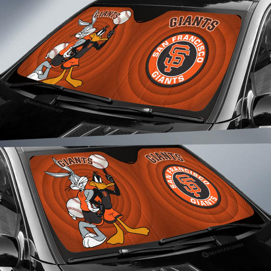 San Francisco Giants Car Sunshade Custom Car Accessories - Gearcarcover - 2