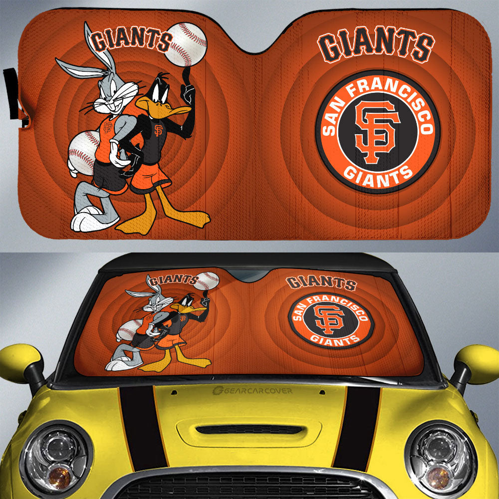 San Francisco Giants Car Sunshade Custom Car Accessories - Gearcarcover - 1