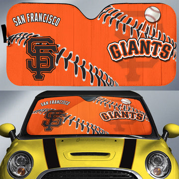 San Francisco Giants Car Sunshade Custom Car Accessories - Gearcarcover - 1