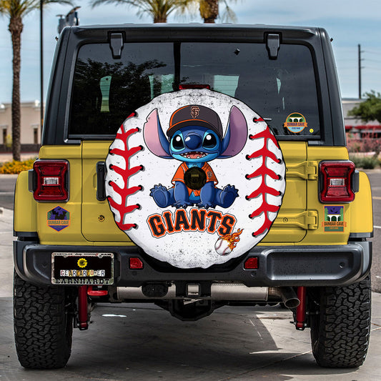 San Francisco Giants Spare Tire Covers Camera Hole Stitch Theme Collection - Gearcarcover - 2
