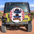 San Francisco Giants Spare Tire Covers Camera Hole Stitch Theme Collection - Gearcarcover - 3