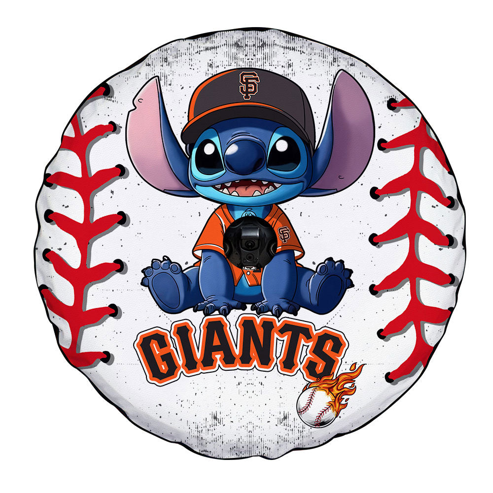 San Francisco Giants Spare Tire Covers Camera Hole Stitch Theme Collection - Gearcarcover - 4