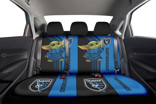 San Jose Earthquakes Car Back Seat Covers Custom Car Accessories - Gearcarcover - 2