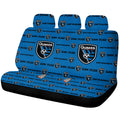 San Jose Earthquakes Car Back Seat Covers Sporty Team Collection - Gearcarcover - 1