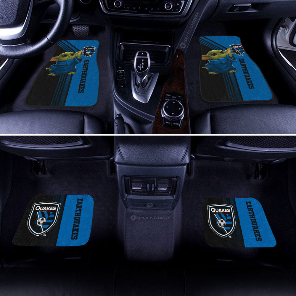 San Jose Earthquakes Car Floor Mats Custom Car Accessories - Gearcarcover - 2