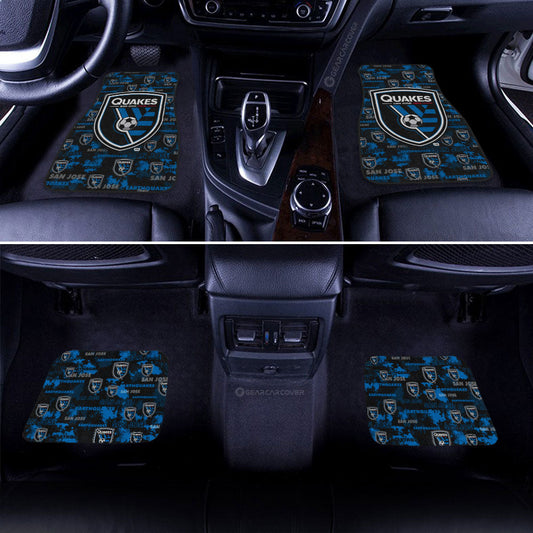 San Jose Earthquakes Car Floor Mats Custom Car Accessories - Gearcarcover - 2