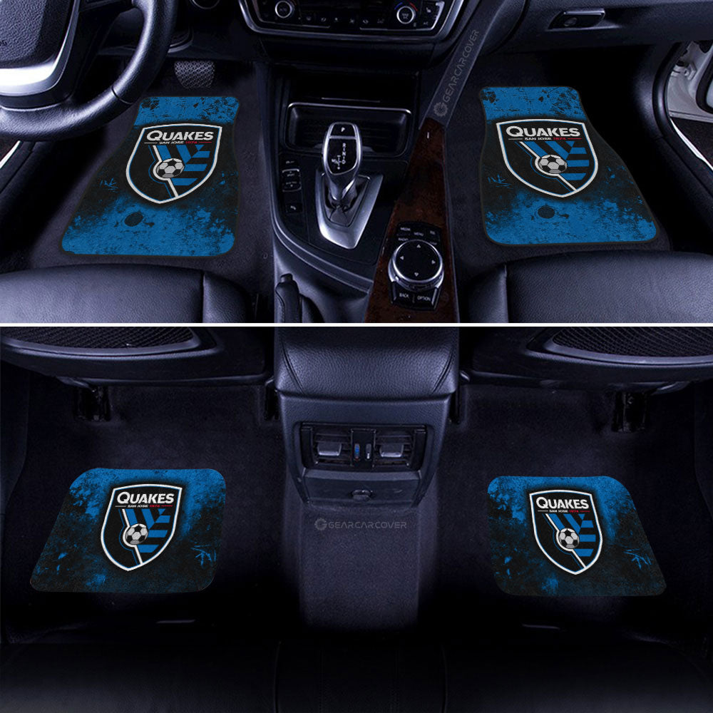 San Jose Earthquakes Car Floor Mats Custom Car Accessories - Gearcarcover - 2