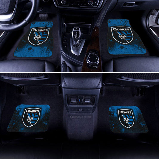 San Jose Earthquakes Car Floor Mats Custom Car Accessories - Gearcarcover - 2