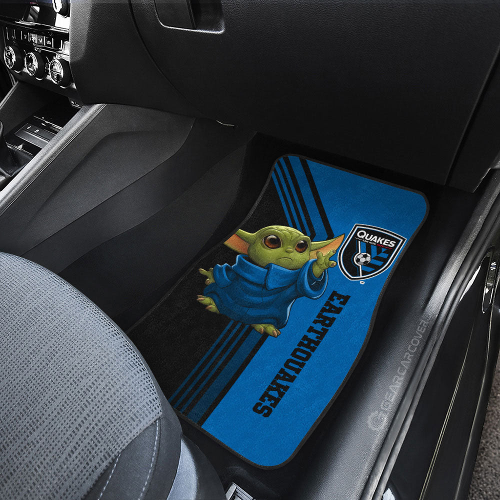 San Jose Earthquakes Car Floor Mats Custom Car Accessories - Gearcarcover - 3