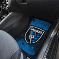 San Jose Earthquakes Car Floor Mats Custom Car Accessories - Gearcarcover - 3
