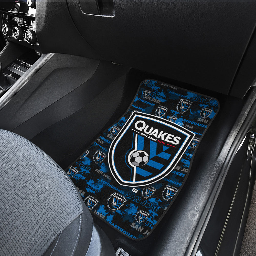 San Jose Earthquakes Car Floor Mats Custom Car Accessories - Gearcarcover - 3