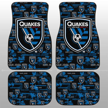 San Jose Earthquakes Car Floor Mats Custom Car Accessories - Gearcarcover - 1